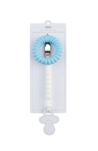 Blue Teether & Pacy Strap Set