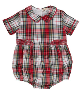 Brently Bubble, Keene Place Plaid 6/12m