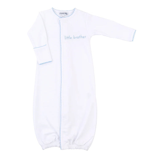 Little Brother Embroidered Converter Gown