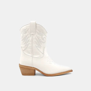 Zahara Boots White