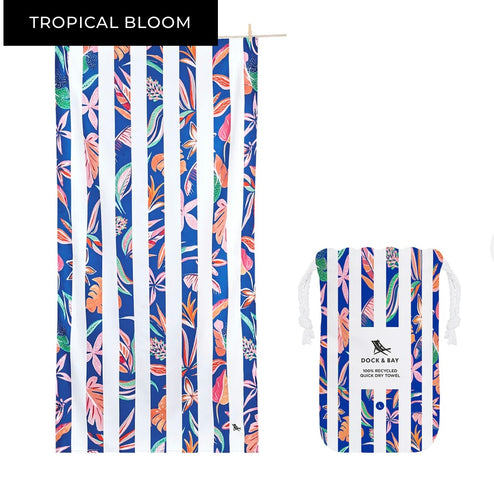Quick Dry Towels - Flower Power - Tropical Bloom