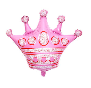 28" Pink Crown Balloon