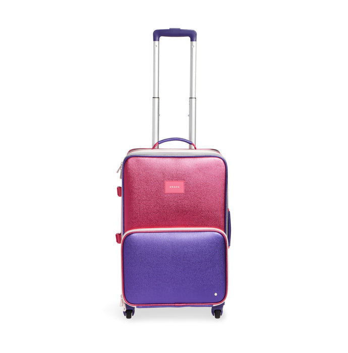 Logan Suitcase Hot Pink/Pink