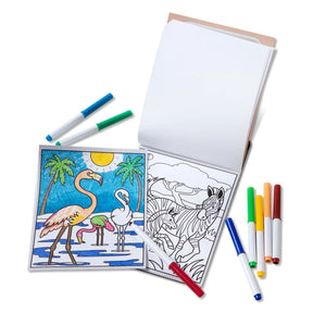Magic-Pattern – Wild Animals Coloring Pad - On the Go Travel Activity