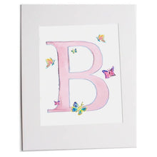 Pink Letter Print