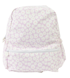 Lavender Daisies Large Backpack