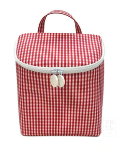 Take Away Lunch Bag- Gingham Red