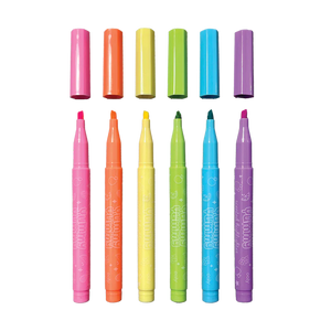 yummy yummy scented highlighters - set of 6