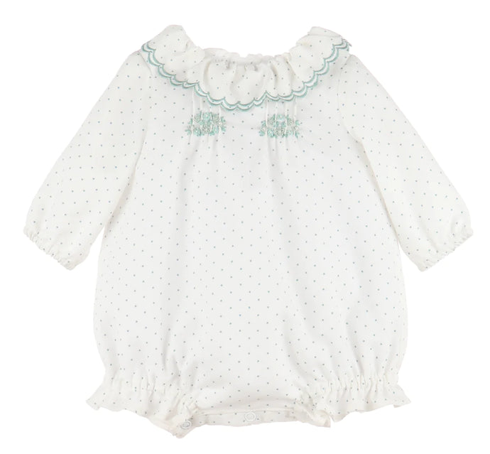 Hand Embroidery Girl Bubble, Mint 3m