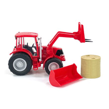 Red Farm Tractor & Implements