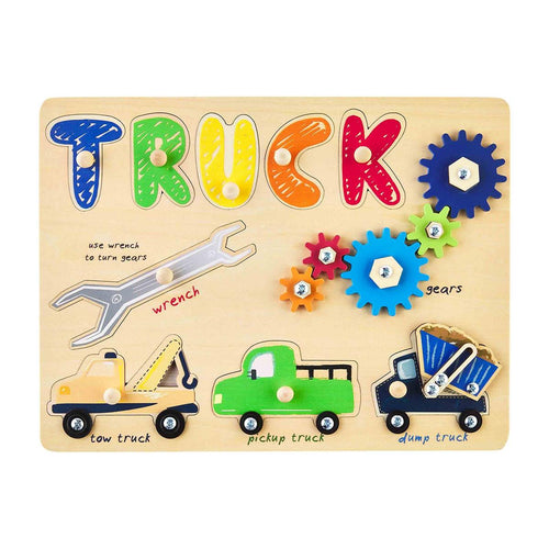 Truck Busy Board Puzzle