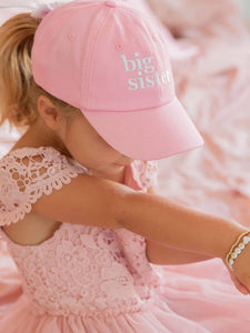 Big Sister Bow Baseball Hat (Girls)