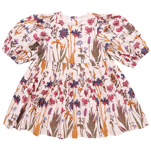 Girls Brooke Dress - Autumn Flowers