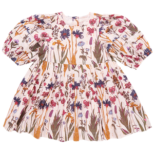 Girls Brooke Dress - Autumn Flowers