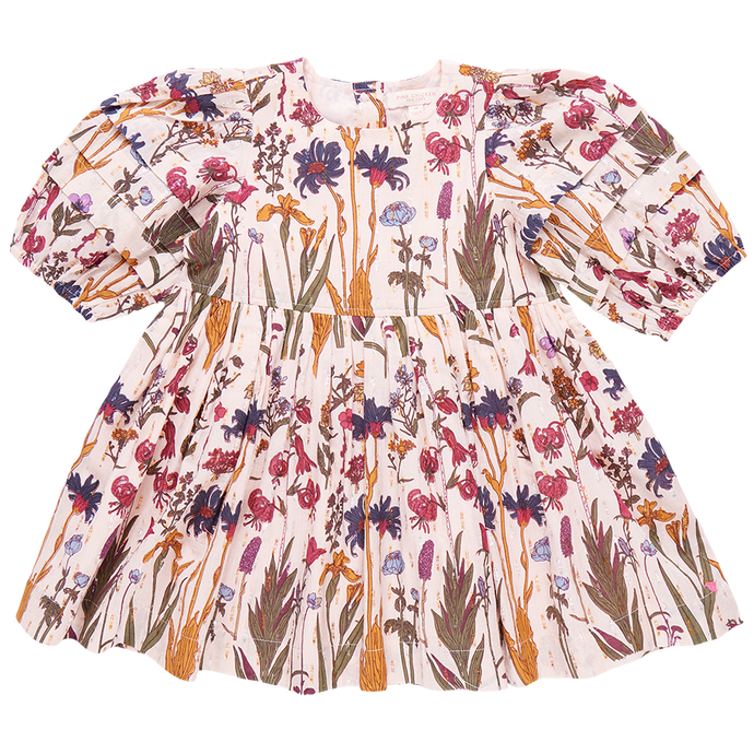 Girls Brooke Dress - Autumn Flowers