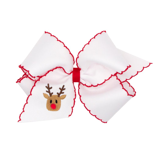 King Moonstitch Bow Reindeer Embroidery