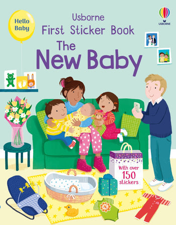 First Sticker Book The New Baby