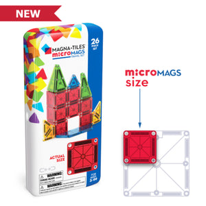 Magna-Tiles Micromags 26 pc Travel Set