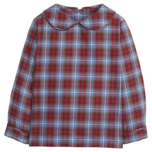 Stafford Plaid Peter Pan Shirt