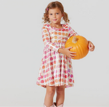 Girls Lame Steph Pumpkin Dress