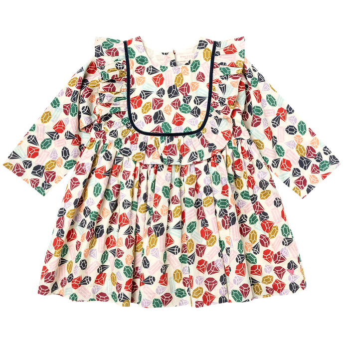 Girls Michaela Dress Gemstones