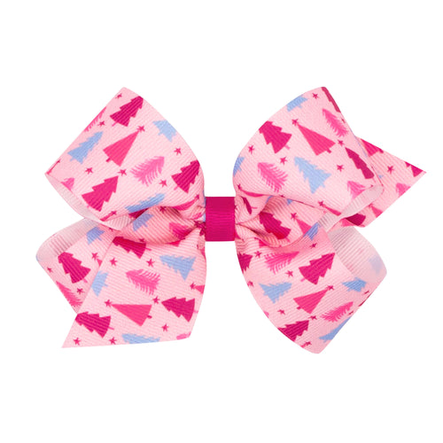 King Pink Christmas Tree Bow