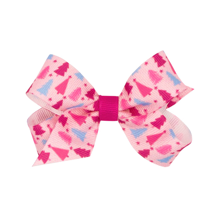 Medium Pink Christmas Tree Bow