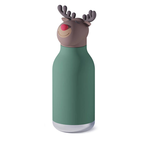 Bestie Water Bottle: Reindeer