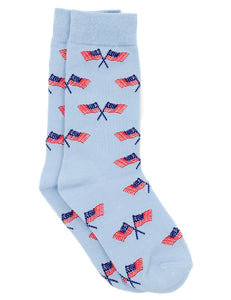 Lucky Duck Sock, Freedom Flag