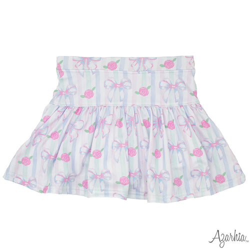 Watercolor Bows Skort