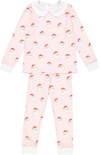 Classic Santa Girl Pajama Set