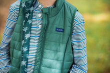 Puffer Vest Posy Green