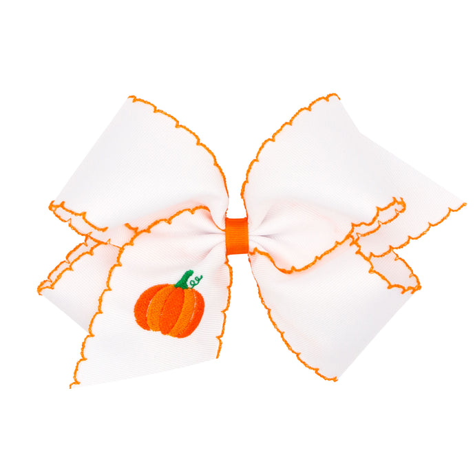 King Pumpkin Moonstitch Bow