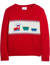 Intarsia Sweater, Train