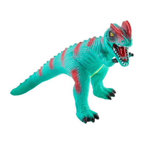 Teal Dino Toy with Sound