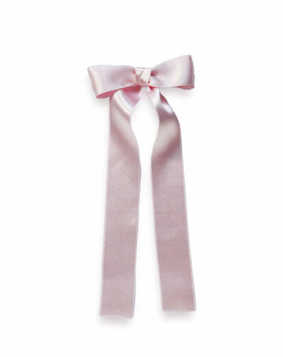 Large Satin Long Tail, Light Pink