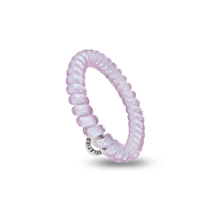 Rose Water Pink - Small Spiral Hair Coils, Hair Ties, 3-pack