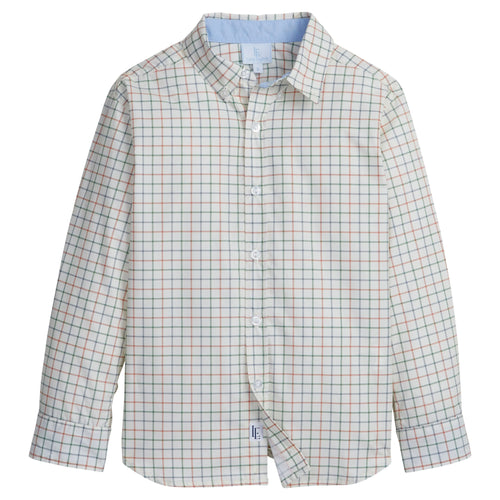 Button Down Shirt, Hunter Tattersall