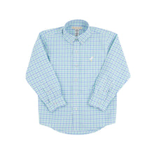 Dean’s List Dress Shirt, Sunrise Blvd Blue & Turks Teal