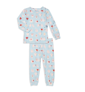 Cupig modal magnetic no drama pajama long sleeve set