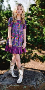 Dahlia Purple Kenzie Dress