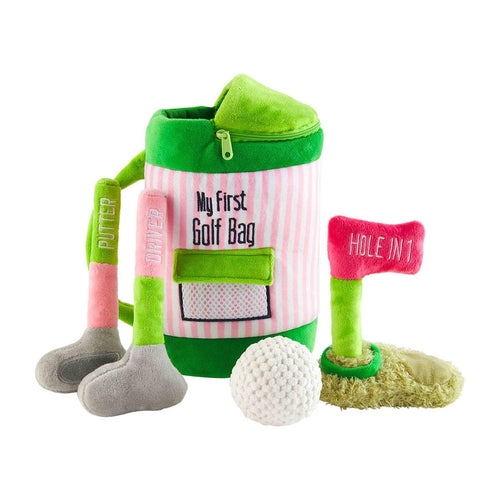 Pink Golf Plush Set