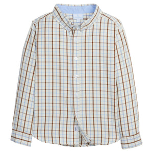 Button Down Shirt Brownfield Plaid