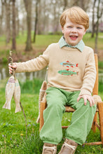 Intarsia Sweater, Fish