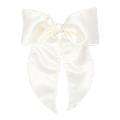 Medium Satin Bowtie with Twisted Wrap and Whimsy Tails