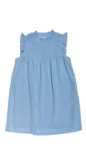 Lottie Dress Sleeveless Pastel Blue
