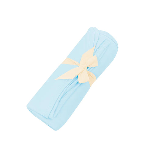 Powder Blue Swaddle Blanket