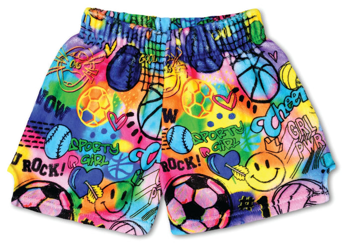 Corey Paige Fun Sports Plush Shorts