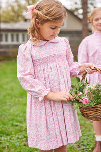 Smocked Charlotte Dress Oakleigh Floral