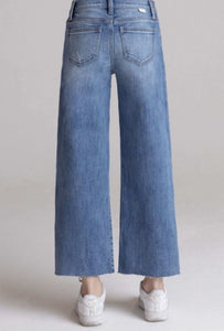 Medium Blue - WIDE LEG Jean